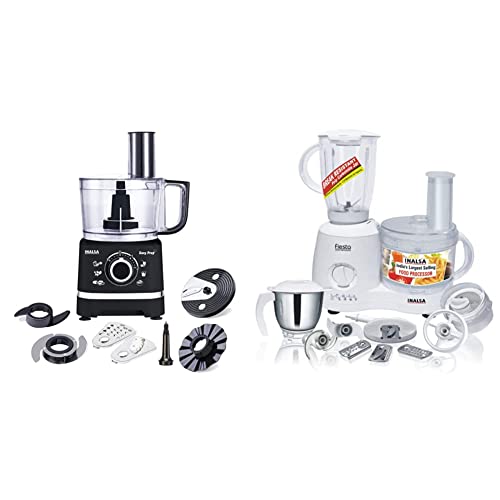Inalsa 650W Food Processor With Processing Bowl & Accessories