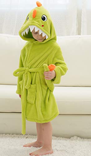 Absmm AB-SM200706 Boys Girls Bathrobe Kids Toddler Cartoon Dinosaur thumb #4