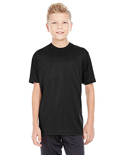 C2 Sport-Youth Short Sleeve Performance T-Shirt 5200 Black Medium
