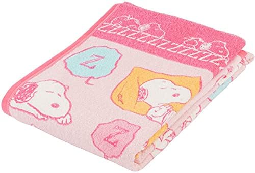 人気の製品 西川 タオルケット スヌーピー シングル Snoopy ピーナッツ 綿100 グーグー Peanuts ピンク