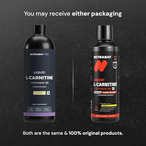 Nutrabay Liquid L-Carnitine (3000mg) with Vitamin B5 –Pre/Post 3 g - Image 3
