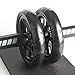 Quesuc Abs Roller Wheel, Ruota Addominali Trainer Addominali Attrezzi Crunch, Rotella Fitness Palestra In Casa Attrezzi Adatto a Principianti e Atleti Professionisti-Cuscino In Schiuma Per Ginocchiere