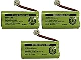 Replacement Battery BT184342 / BT284342 for AT&T CL80100, CL80109, SL80108, and many other Cordless Telephones (see description) (3-Pack)