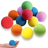 RNXSIB 12 Stück Weiche Schaumstoffball Set, Eva Material 5 cm, Sichere Softbälle Für Indoor-Spiele, Bunte Wurf- und Spielbälle