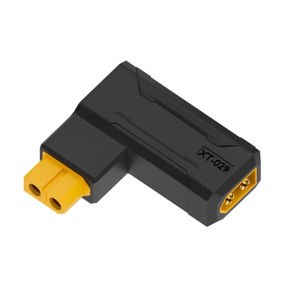 CY Adapter XT60 Male SC100 Protocol to XT60 Female Fast Charging Angled Horizontal Adapter for RC Lipo Battery Quadcopter Multicopter Aeromodelling โ image 1