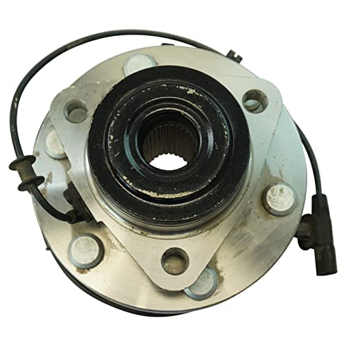 Image of TRQ Front Driver and Passenger Side Wheel Bearing & Hub Assembly Set 2 Piece for 2011-2013 Infiniti QX56 2014-2021 QX80 2017-2022 Nissan Armada