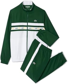 Lacoste -Tracksuit Set hom-WH7567-00, Green / White (291), M