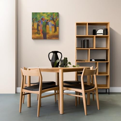 Impression sur toile August Macke | Poster décoration salon - 7