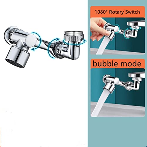 torneira 1 peça, torneira giratória 1080° aerador torneira giratória universal, torneira à prova res