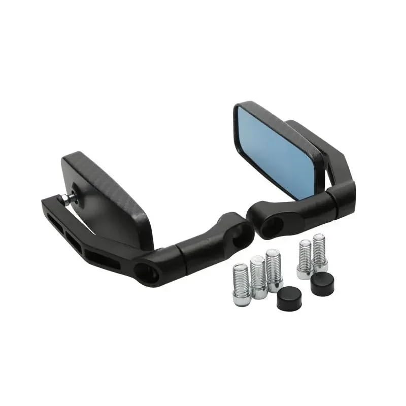 Espejo retrovisor para motocicleta regulable de 360 grados para manillar