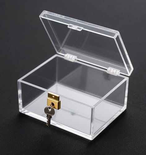 18 Stück Scharniere Klein, Klappscharnier Rot Acryl Selbstklebend Transparent Scharnier für Schrank Schublade Möbel DIY 35x25mm