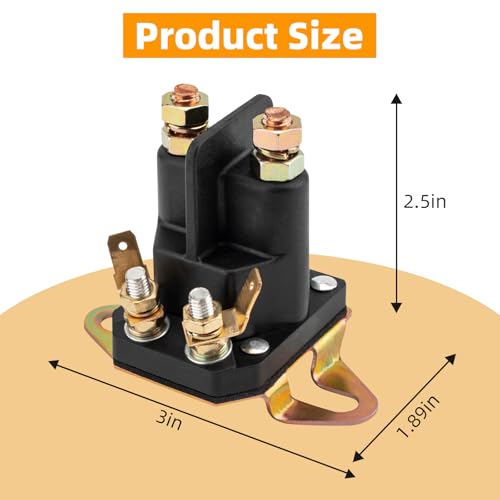 Relé Solenoide de Arranque Compatible con Kawasaki 27010-7007 miniatura 2