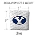 YouTheFan Officially-Licensed NCAA BYU Cougars Set of 4 Cornhole Bags - All Weather Regulation 6” x 6” Size - 16oz Weight - Designed in USA