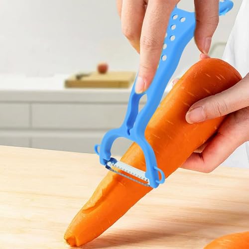 2 PCS Ergonomics Handle Multifunctional Vegetable Peeler for Kitchen - image 3