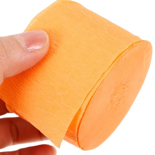 HOLIDYOYO 10 Rolos De Serpentinas De Papel Crepom Borlas Coloridas Serpentinas De Papel Para Decoraç