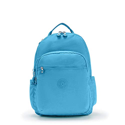 Kipling Seoul Large 15" Laptop Backpack Blue Burst