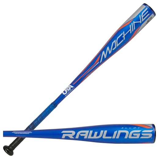 Rawlings 2022 Machine USA Baseball Bat | -10 | 1 Pc. Aluminum | 2 5/8 Barrel | 26 inch
