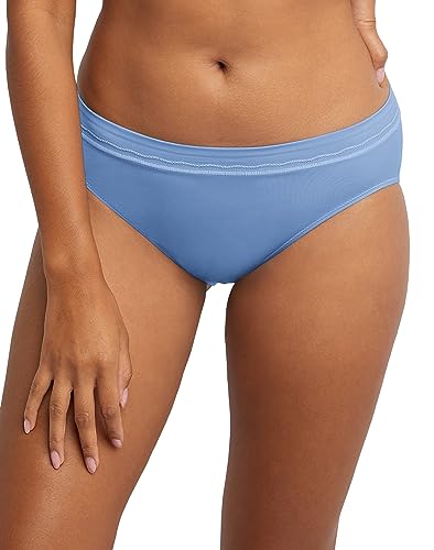 Bikini bleu clair en microfibre pour vacances au soleil