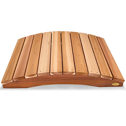 All-Things-Cedar-FB36-Garden-Bridge-3-Ft-Durable-Outdoor-Wooden-Bridge-for-Garden-Backyards-Streams-Easy-Assembly-Sustainably-Sourced-Cedar-Wood-36x29x7 All Things Cedar FB36 Garden Bridge 3 Ft Durable Outdoor Wooden Bridge for Garden Backyards Streams Easy Assembly Sustainably Sourced Cedar Wood 36x29x7