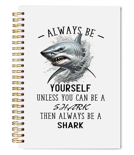 Welshower Coastal Beach Ocean Shark CXs[VXpCm[gW[i TDƂւ̃MtgAAlways Be Yourself `x[V߂|WeBuW[iA5.5x8.3C`