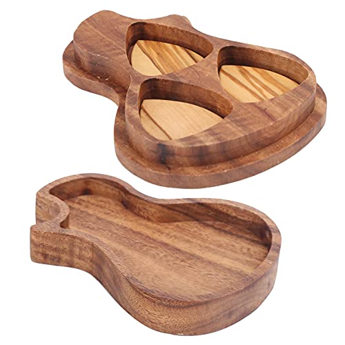 Support de médiator pour guitare, accessoire d’instrument, étui de support de médiator pour guitare, matériau en bois de… - Les Beatles, Paul McCartney, John Lennon, RIngo Starr, George Harrison Support de médiator pour guitare, accessoire d'instrument, étui de support de médiator pour guitare, matériau en bois de…