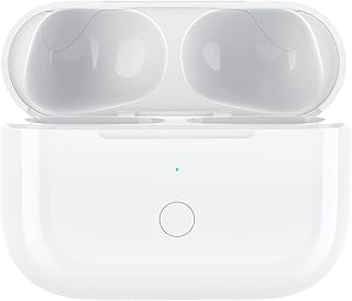 Wireless Charging Case Replacement Compatible with Airpods pro 2nd - Qi-Certified for Air Pods Pro 2nd Gen Charger Case. Support Blue-Tooth Pairing Sync Button, 660 mAh Built-in Battery, No Earbuds