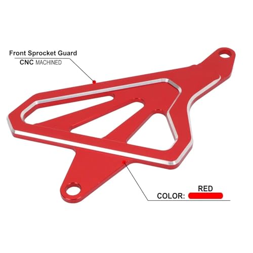 Protector de piñón CNC de aluminio reforzado Honda CRF230F 3