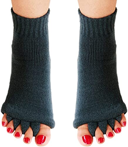 Image of AIBEARTY 1 Pair Yoga Sport Gym Five Toe Separator Socks