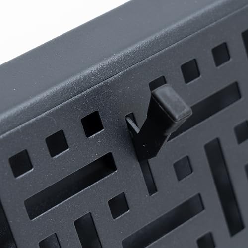 Fits 15" Baseboard Space | Corner Baseboard Register by Handua | Decorative Design | 15" External Length Register Vent Cover Grill | Adjustable Lever for Air Flow Control | Black by Handua - Used condition - Image 7