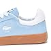 Lacoste Womens Baseshot Sneaker, LT BLU/Gum, 7