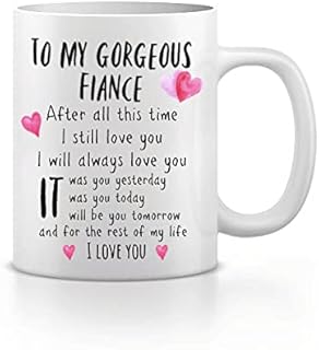 Fiance Mug, Valentines Gift, Anniversary Present, Birthday Fiance Gift, Love, Gift For Fiance