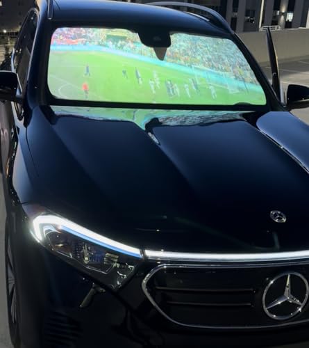 Image of Pranos Hologlass- Car Window Display System (Front Windshield, Media Player)