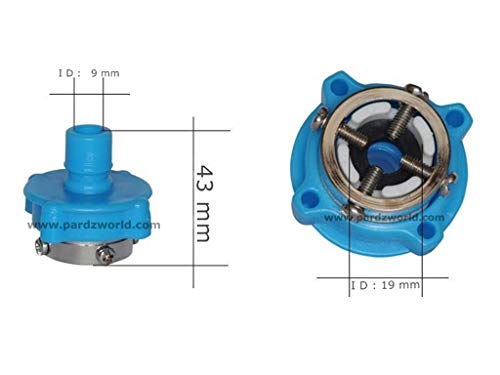 Image of PARDZWORLD 2m Extra Long Washing Machine Inlet Pipe Heavy Duty Flexible PVC Water Inflow Hose with Leak-Proof Tap Connectors for Fully Automatic Top & Front Load Washing Machines (2 Meter)