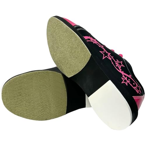 Pyramid Women's Rise Black/Hot Pink Bowling Shoes3