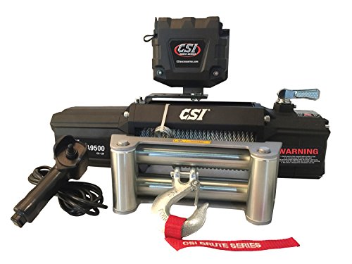 CSI A9500 Winch 9500 lbs, 5.5 HP, 12V DC, Wire Rope