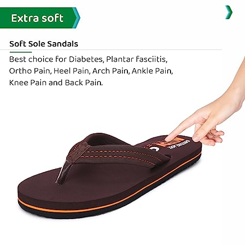 Image of ORTHO JOY Extra soft women's orthopaedic comfort fit slippers for women's daily use