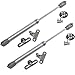 2 x Amortiguadores de Gas, BESTZY Struts de gas, resortes de gas, strut de gas, soporte de elevación, Pistones a Gas Muebles Cocina Amortiguador Puertas Elevables (180N)