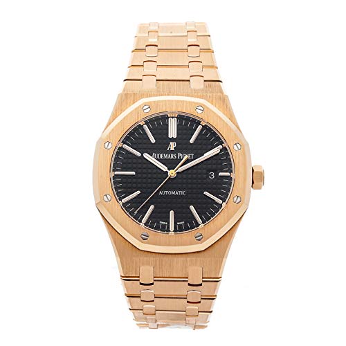オーデマ・ピゲ AUDEMARS PIGUET ロイヤルオーク 15400OR.OO.1220OR.01 ブラック文字盤 腕時計 メンズ (W224251)