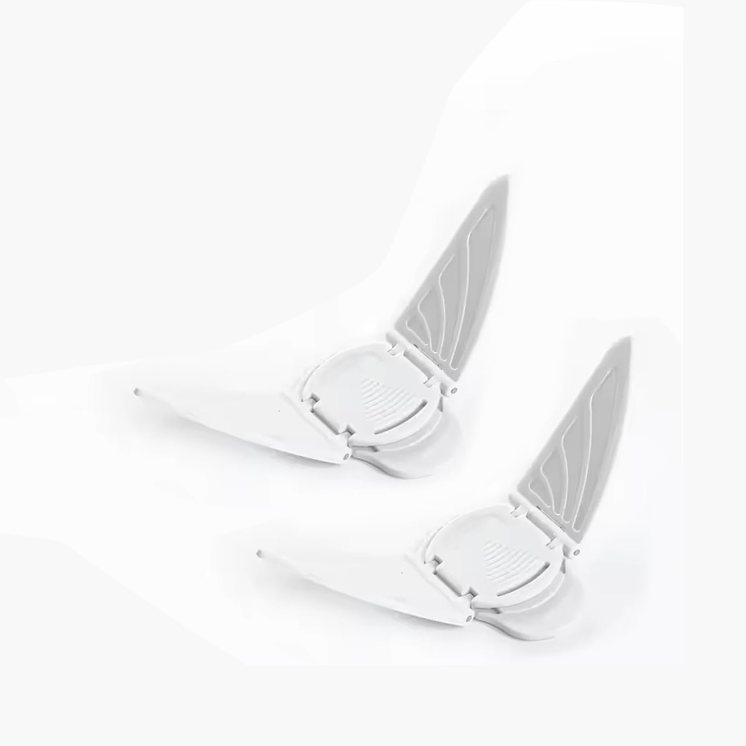 Safe-O-Kid (Pack of 2) Elegant Butterfly Shaped Window Lock - Finger Safety Protector for Sliding Windows & Doors - BPA Free, White-image-26
