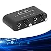Independent Dual Channel Sound Preamplifier, 1/4in 6.35mm 0-20dB Gain Amplifier for Mic and Instrument, DC 5V - 12V Powered with Balanced Input Design #5
