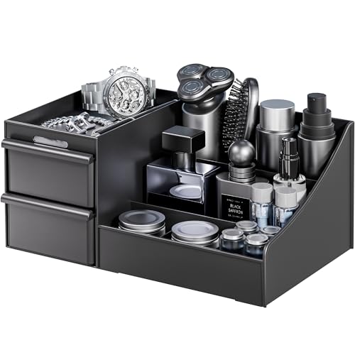 DancesCat Organizador de Maquillaje y Aseo Personal para Hombre,...