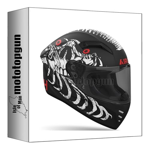 Airoh casque moto intégral Connor Myth avec ventilation maximale L