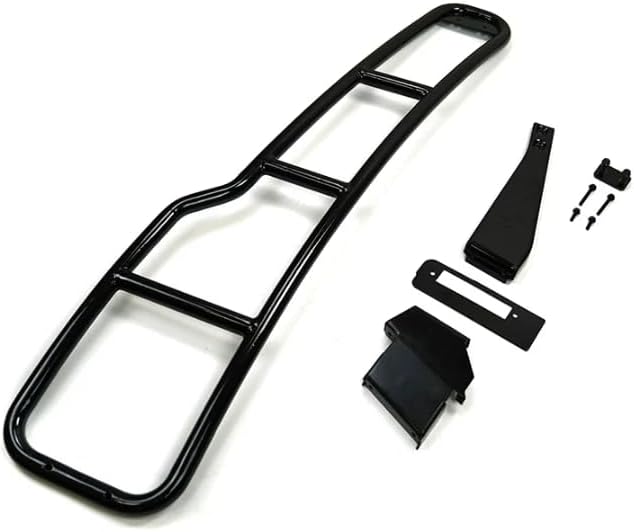 US Stock Black Aluminium Rear Access Ladder Rack Roof Step Ladder Fit for Land Rover Defender 110 90 130 2020 2021 2022 2023 2024 2025 2026