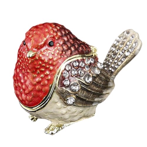 Boîte à bibelots Robin vintage, le cadeau idéal pour bijoux - 7