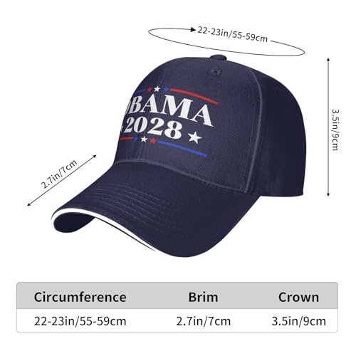 Gorra Obama para presidente 2028 unisex miniatura 6