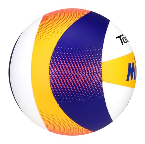 Image of Mikasa Tour Elite Outdoor /Grass /Beach Volleyball Official Size Game Ball BV551E-WYBR