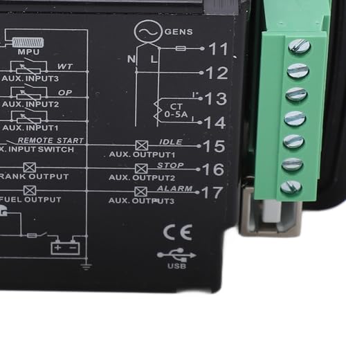 Module de commande de générateur autonome avec panneau de contrôle LCD en ABS