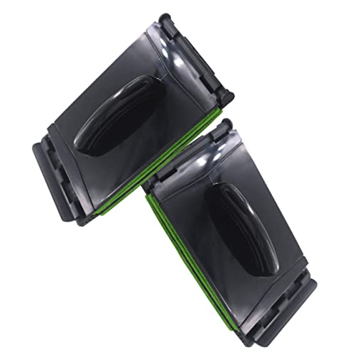 WESIEVYA 紐2本 ギター弦クリーナー 消しゴム エレクトロニクス ギターメンテナンスキット ワイヤー ギタークリーニング ビニールレコードプレーヤー ギターツール プラスチック Green