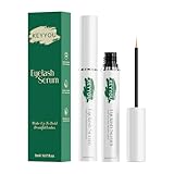 KEYYOULASH Eyelash Serum to Grow Lashes & Brows Eye Lash Serum for Lashes with Advanced Formula Eyelash Enhancing serum for Longer Thicker and Fuller Lashes Vegan & Cruelty-Free (5ML)