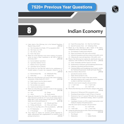 Image of PW NDA Book 2026 - NDA /NA 23 Previous Years Solved Papers (2014-Sept 2025) | Chapterwise & Topicwise 7500+ PYQs | Maths & General Ability (GAT) | NDA PYQ Question Bank